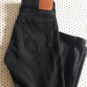 Levi's Wedgie Fit Jeans Dark Wash Size 28